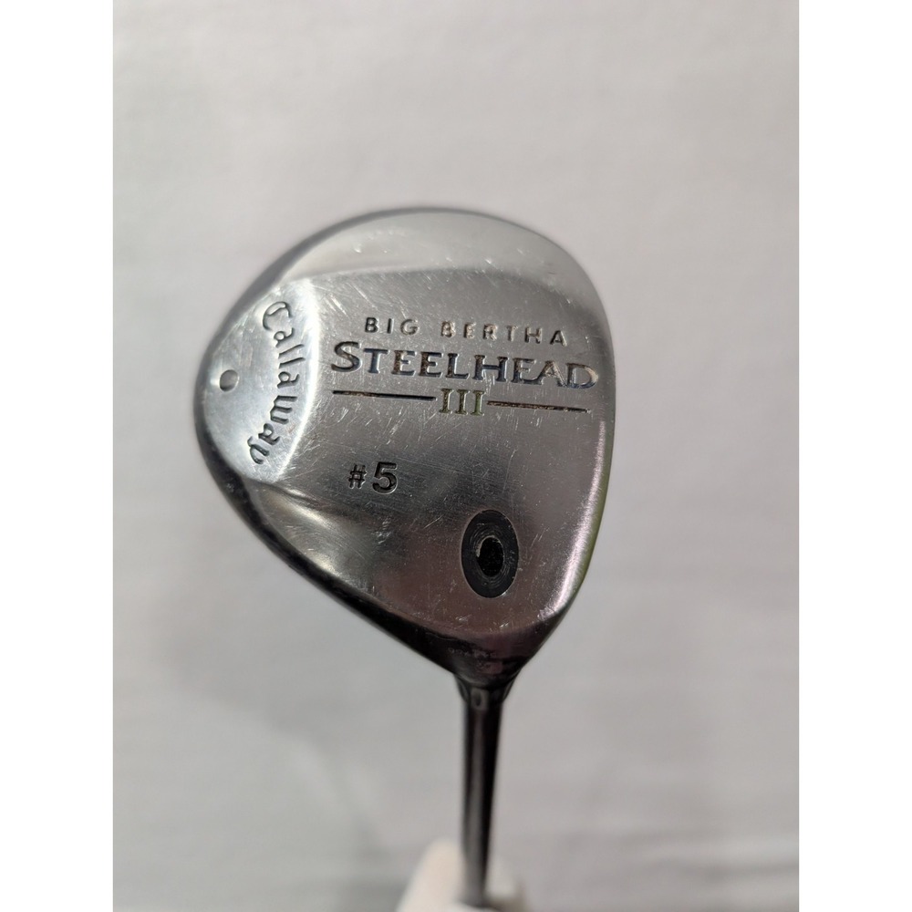 Callaway Big Bertha Steelhead III 5 Wood Right Handed Graphite Light Flex